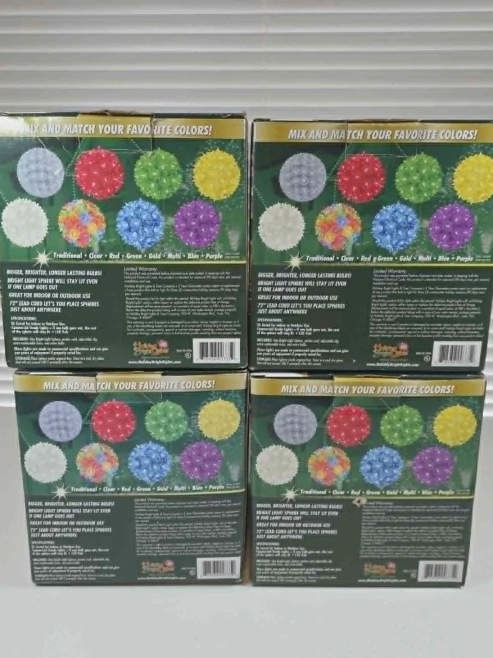 4 HOLIDAY BRIGHT LIGHTS 6